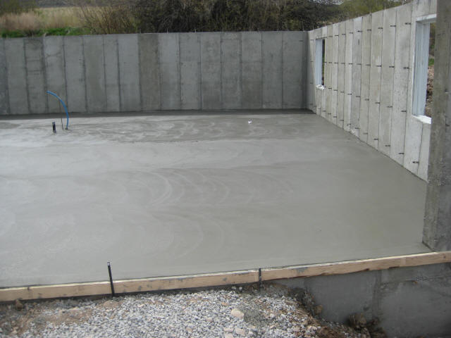 Final concrete