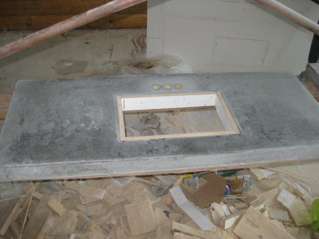 Bathroom Concrete Countertop