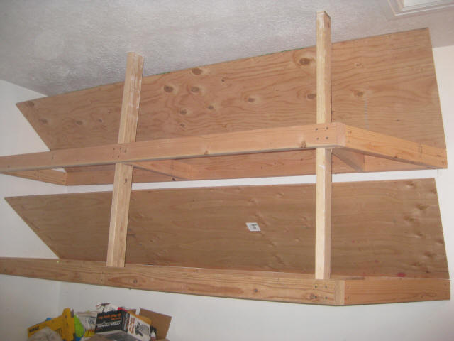plywood shelves