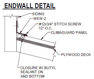 endwall detail
